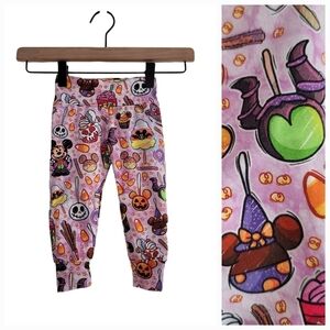 Disney Mickey Sweet Treats Halloween Spooky Candy Leggings
